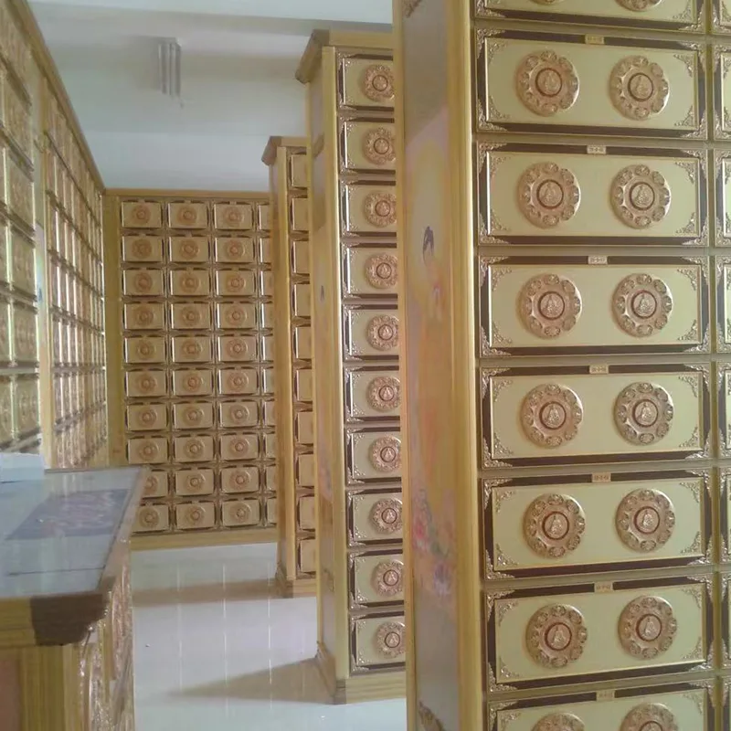 Rak penyimpanan abu dua titik